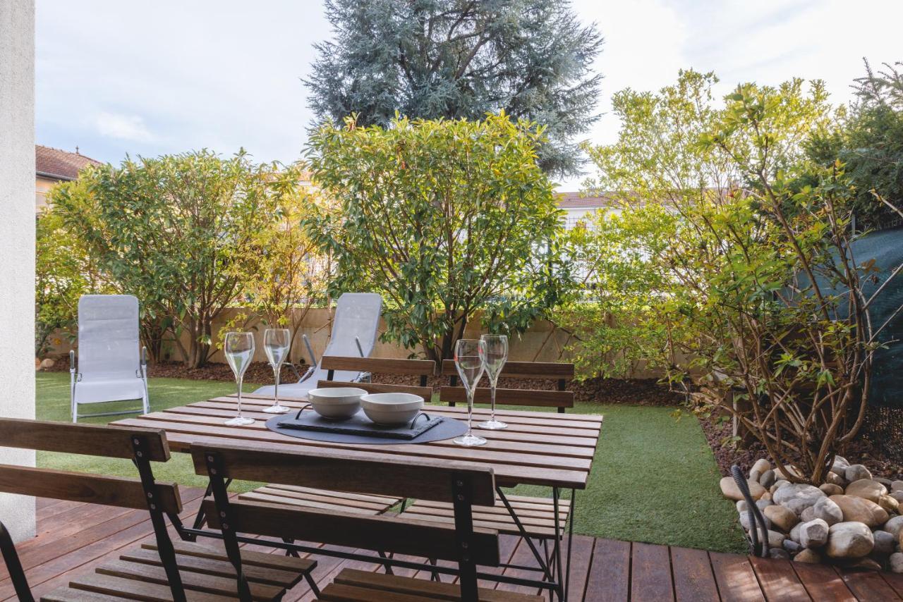 Superbe Appartement Terrasse Rdc - New Location Bourg-en-Bresse Eksteriør bilde